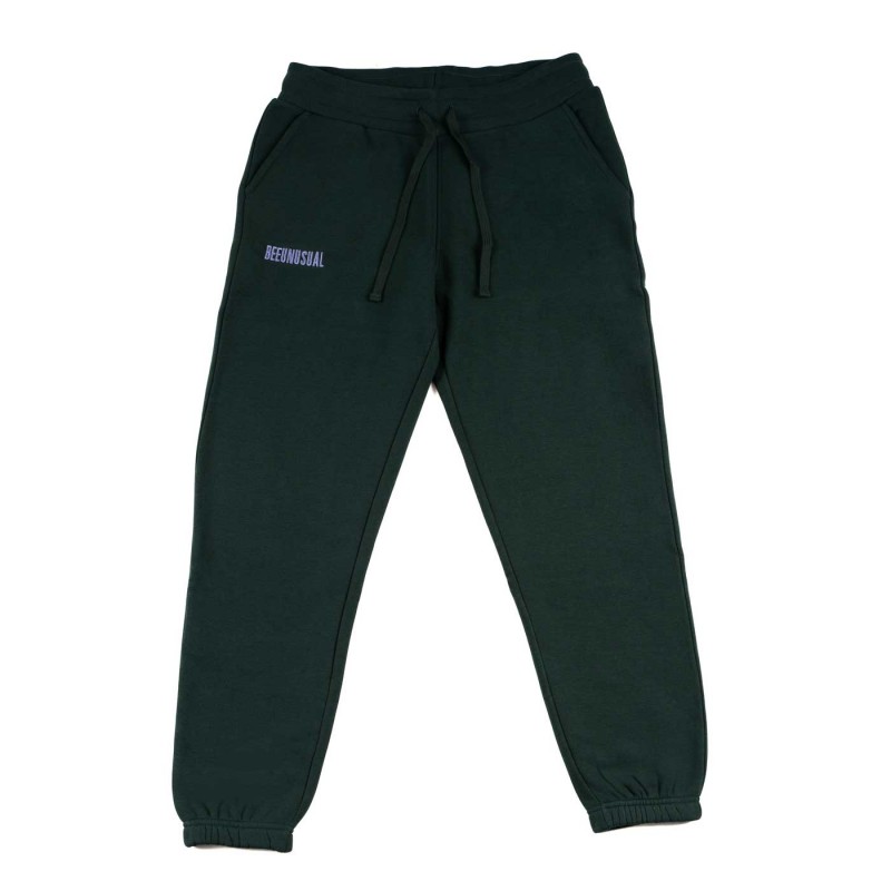 BEE UNUSUAL - Ανδρικό Παντελόνι/Φόρμα Monochrome Sweatpants Forest Green