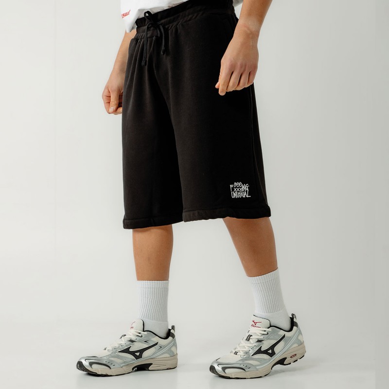 BEE UNUSUAL - Ανδρική Βερμούδα Bee FxxxING Unusual FT Shorts Black