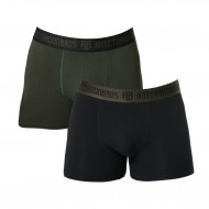 ANTETOKOUNBROS - Ανδρικά Εσώρουχα Boxer 2-Pack Μαύρο/Πράσινο