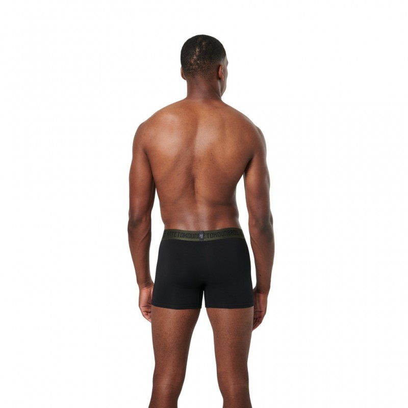 ANTETOKOUNBROS - Ανδρικά Εσώρουχα Boxer 2-Pack Μαύρο/Πράσινο