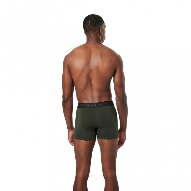 ANTETOKOUNBROS - Ανδρικά Εσώρουχα Boxer 2-Pack Μαύρο/Πράσινο