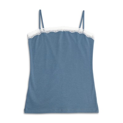 Cotonella - Γυναικείο Φανελάκι με Τιράντα Μπριτέλα και Δαντέλα