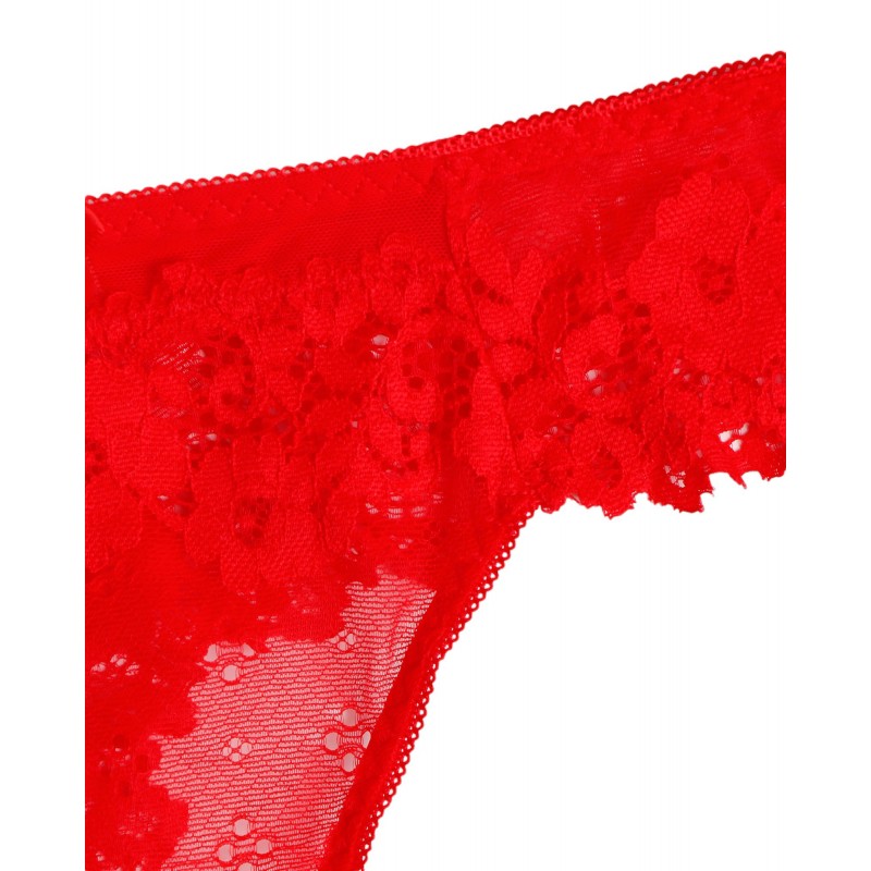 ADMAS - Γυναικείο Σλιπ Braga Puntilla Christmas Gift Box