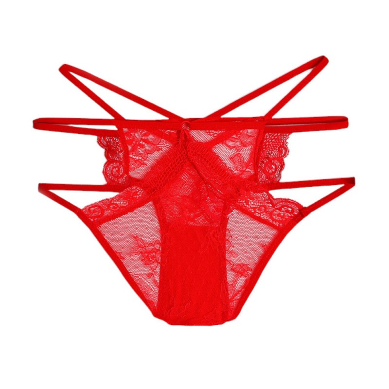 ADMAS - Γυναικείο Tanga Tiras Christmas Gift Box Στολίδι Καρδιά