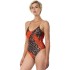 ACQUADICOCCO - Γυναικείο Μαγιό Ολόσωμο με Τσαντάκι Intero Classico Nappina Red Animalier
