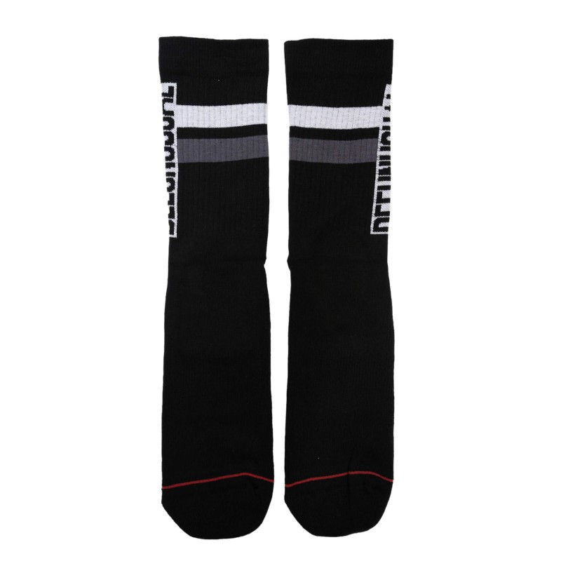 BEE UNUSUAL - “Original” Solid Crew 2pack Black Socks