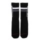 BEE UNUSUAL - “Original” Solid Crew 2pack Black Socks