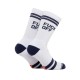 BEE UNUSUAL - “Fuck Off” White Future Dusk Socks