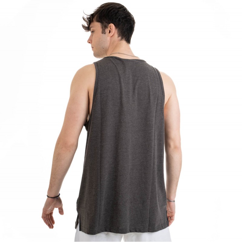 BEE UNUSUAL - Ανδρική Αμάνικη Μπλούζα No Zombies Tank Top Grey