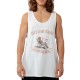 BEE UNUSUAL - Ανδρική Αμάνικη Μπλούζα Relax Tank Top White