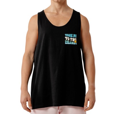 BEE UNUSUAL - Ανδρική Αμάνικη Μπλούζα Take Me To The Islands Tank Top Black