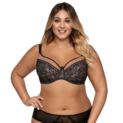 Ava Σουτιέν Crystal Soft Maxi με Μπανέλα Plus Size