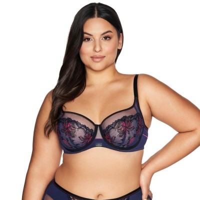 Ava - Γυναικείο Σουτιέν Soft Side Support με Μπανέλα Cup D,E,F