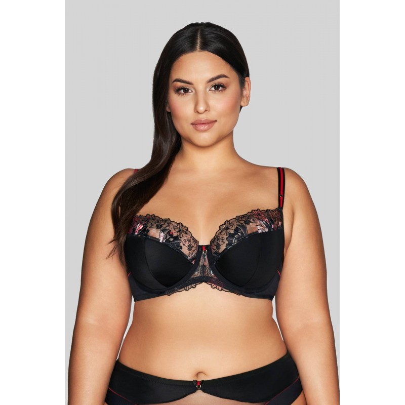 Ava - Γυναικείο Σουτιέν Semi Soft με Μπανέλα Cup D,E,F