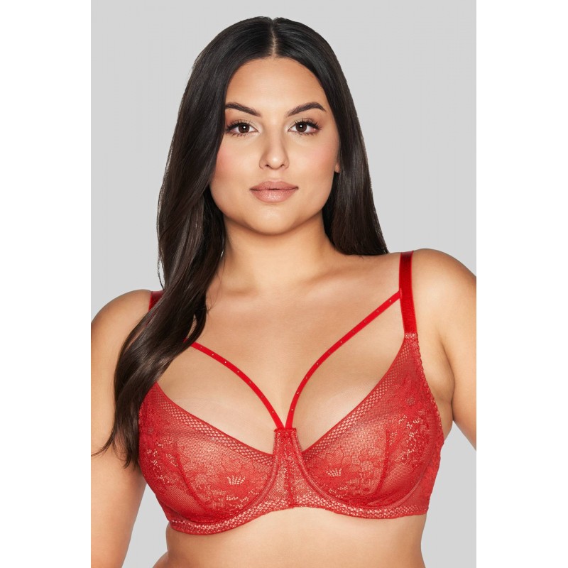 Ava - Γυναικείο Σουτιέν Soft Side Support με Μπανέλα Cup D,E,F,G