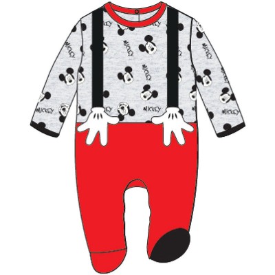 Disney Baby Official - Βρεφικό Ολόσωμο Φορμάκι - Mickey