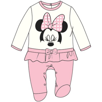 Disney Baby Official - Βρεφικό Ολόσωμο Φορμάκι - Minnie
