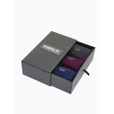 WALK - Ανδρικές Κάλτσες Bamboo 3-Pack Giftbox
