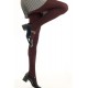 MURA - Γυναικείο Καλσόν Rombi Bicolor 60Den με Σχέδιο
