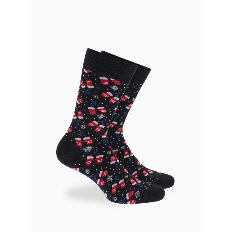 WALK - Unisex Κάλτσες Bamboo με Σχέδιο Christmas Gift Box 2 Ζεύγη