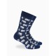 WALK - Unisex Κάλτσες Bamboo με Σχέδιο Christmas Gift Box 2 Ζεύγη