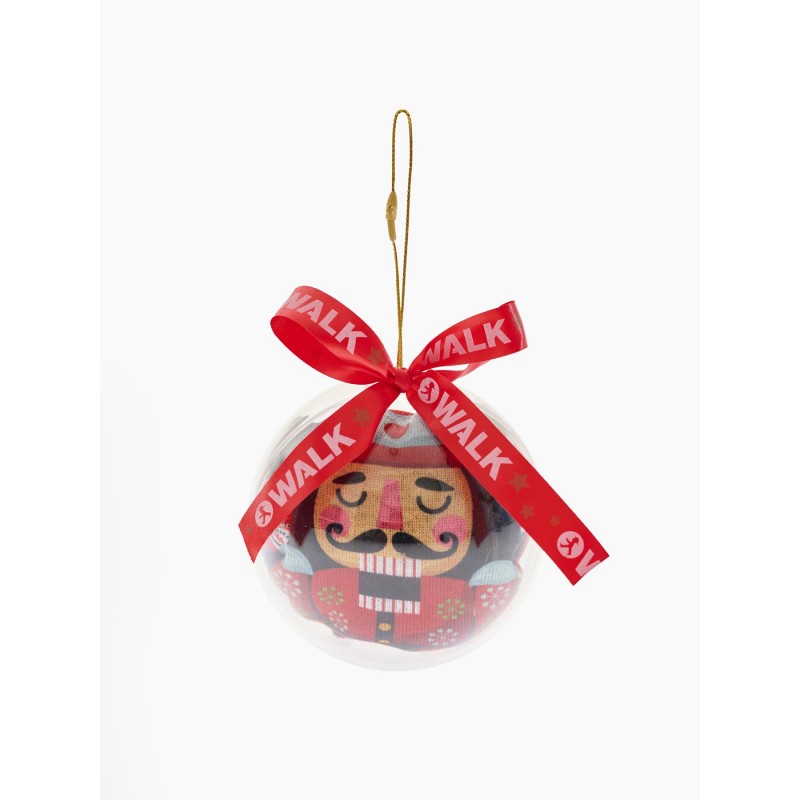 WALK - Unisex Κάλτσες Bamboo Printed σε Χριστουγεννιάτικο Στολίδι