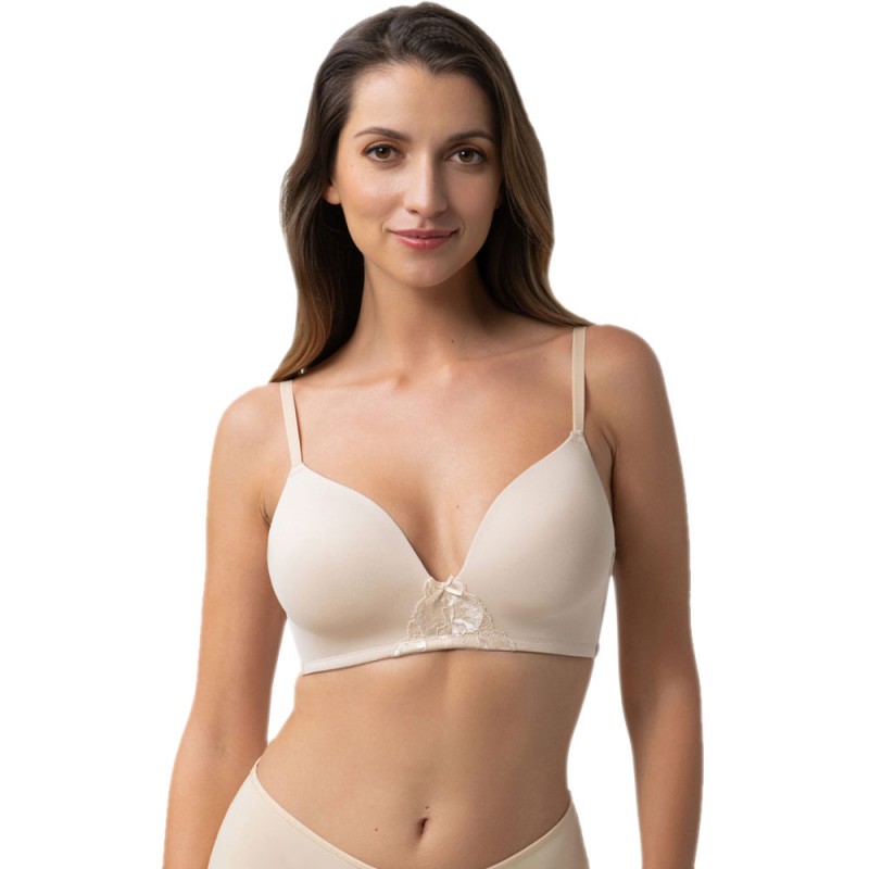 Dorina Michelle Eco Σουτιέν Soft Full Cup Χωρίς Μπανέλα με Ελαφριά Ενίσχυση