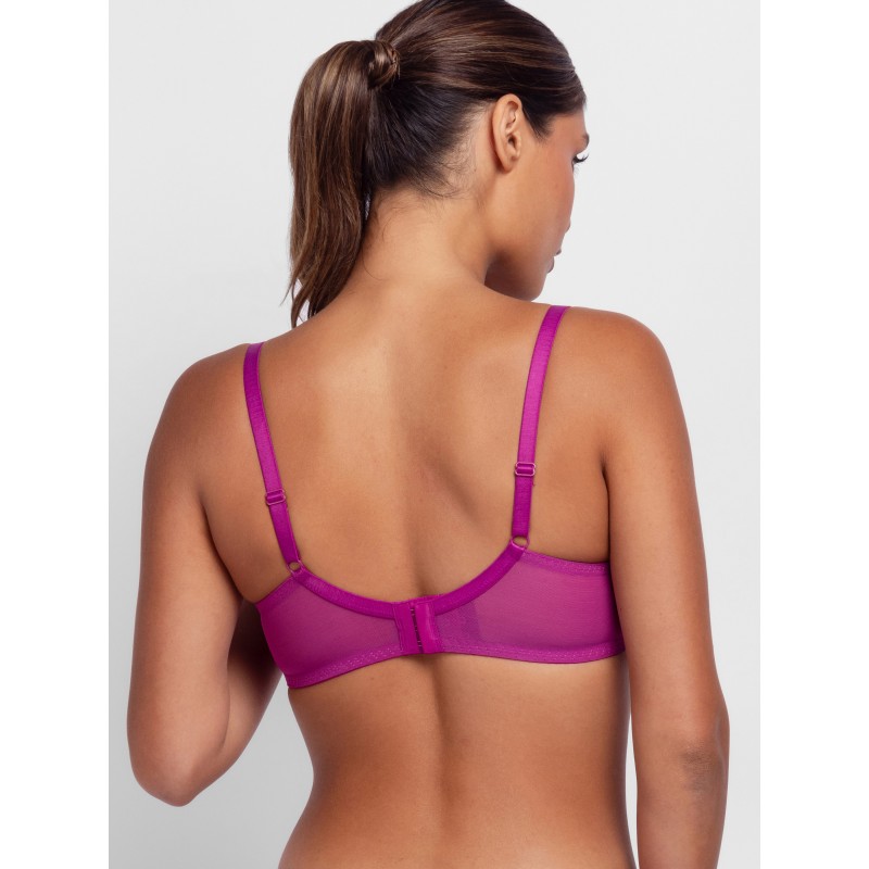 Dorina - Γυναικείο Σουτιέν Angie με Μπανέλα Χωρίς Ενίσχυση 2pcs PACK 1+1 Δώρο