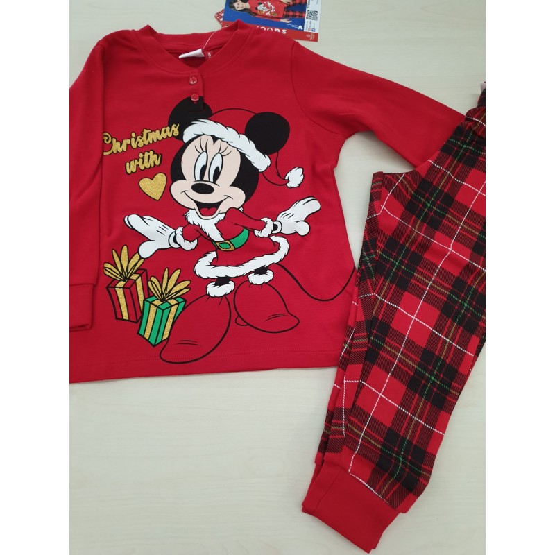 Disney Minnie and Friends - Βρεφική Πυτζάμα Merry Christmas with Minnie Mouse (12-30 μηνών)