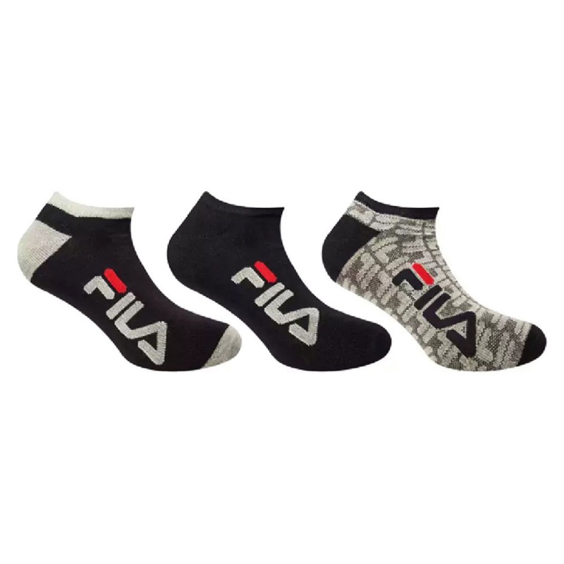FILA Socks - Ανδρική Κάλτσα Σοσόνι - Σετ με 3 Ζεύγη