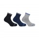 FILA Socks - Ανδρικές Κάλτσες Ημίκοντες Συσκευασία 3 Τεμαχίων