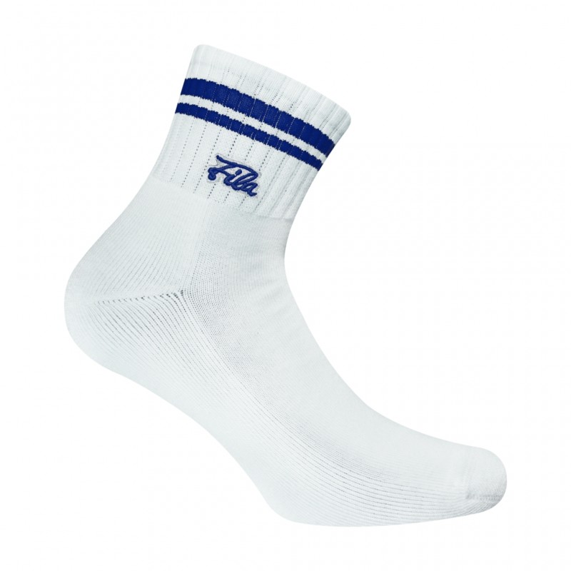 FILA Socks - Unisex Ημίκοντες Κάλτσες Embroidered Logo Συσκευασία 2 Τεμαχίων