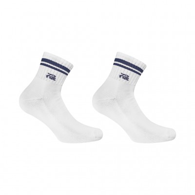 FILA Socks - Unisex Ημίκοντες Κάλτσες Embroidered Logo Συσκευασία 2 Τεμαχίων