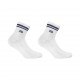 FILA Socks - Unisex Ημίκοντες Κάλτσες Embroidered Logo Συσκευασία 2 Τεμαχίων