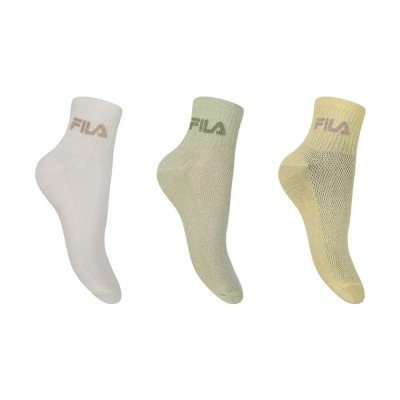 FILA Socks - Γυναικεία Κάλτσα Ημίκοντη - Σετ με 3 Ζεύγη