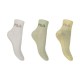FILA Socks - Γυναικεία Κάλτσα Ημίκοντη - Σετ με 3 Ζεύγη