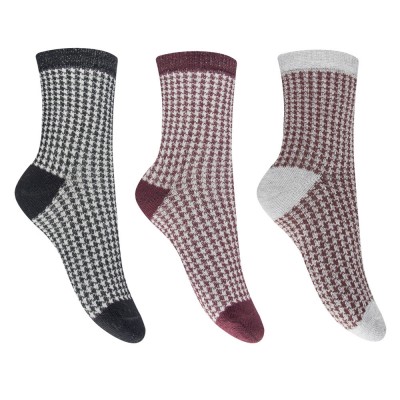 FILA Socks - Παιδική Κάλτσα Ημίκοντη Warm Cotton - Σετ με 3 Ζεύγη