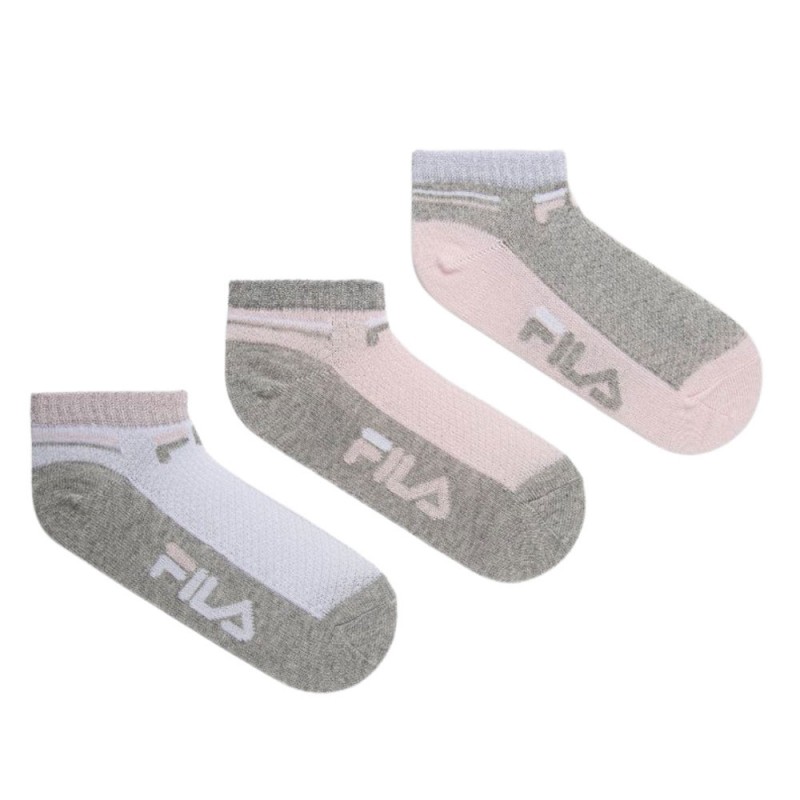 FILA Socks - Παιδική Κάλτσα Junior Girl Invisible - Σετ με 3 Ζεύγη