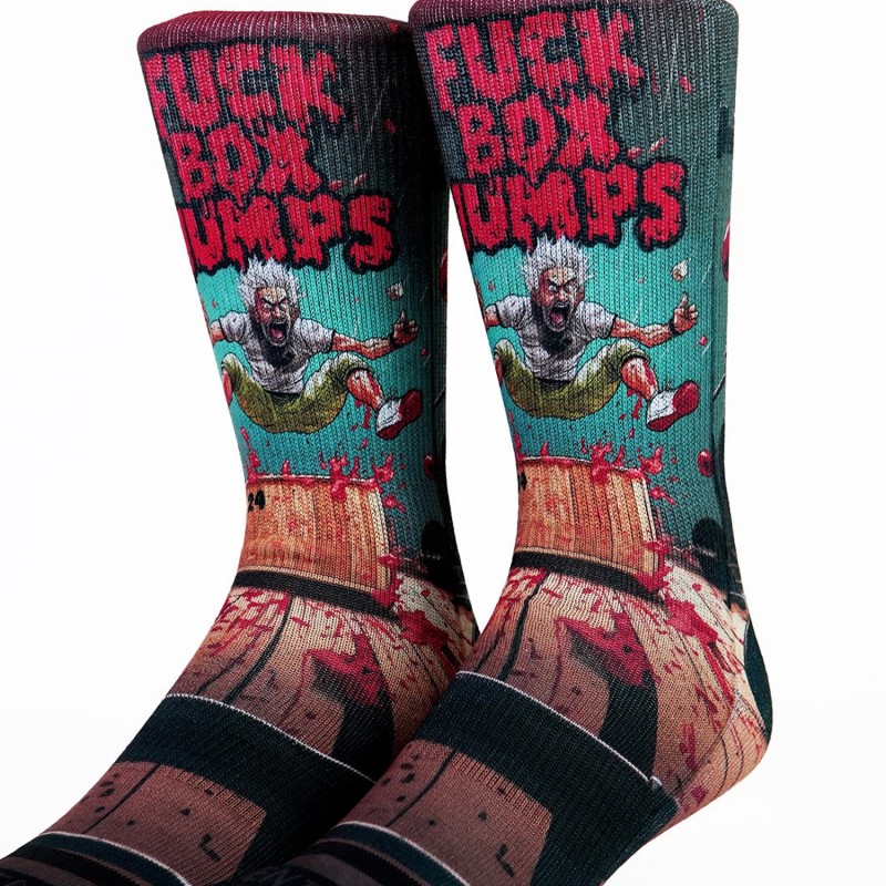 Venture - FUCK BOX JUMPS V2 - Crossfit Training Socks Venture - FUCK BOX JUMPS V2 - Crossfit Training Socks