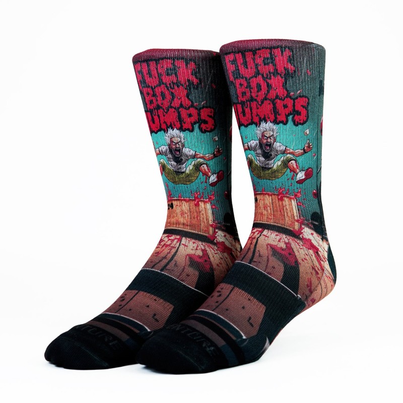 Venture - FUCK BOX JUMPS V2 - Crossfit Training Socks Venture - FUCK BOX JUMPS V2 - Crossfit Training Socks