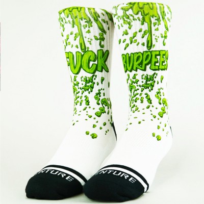 Venture - FUCK BURPEES - Crossfit Training Socks