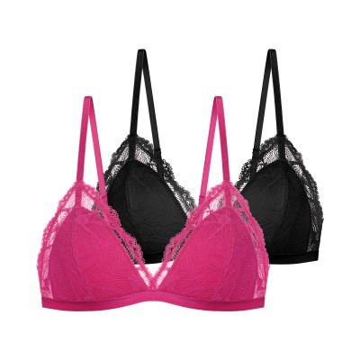 Dorina - Γυναικείο Σουτιέν Kisha Light Padded Bralette 2PP 1+1 ΔΩΡΟ