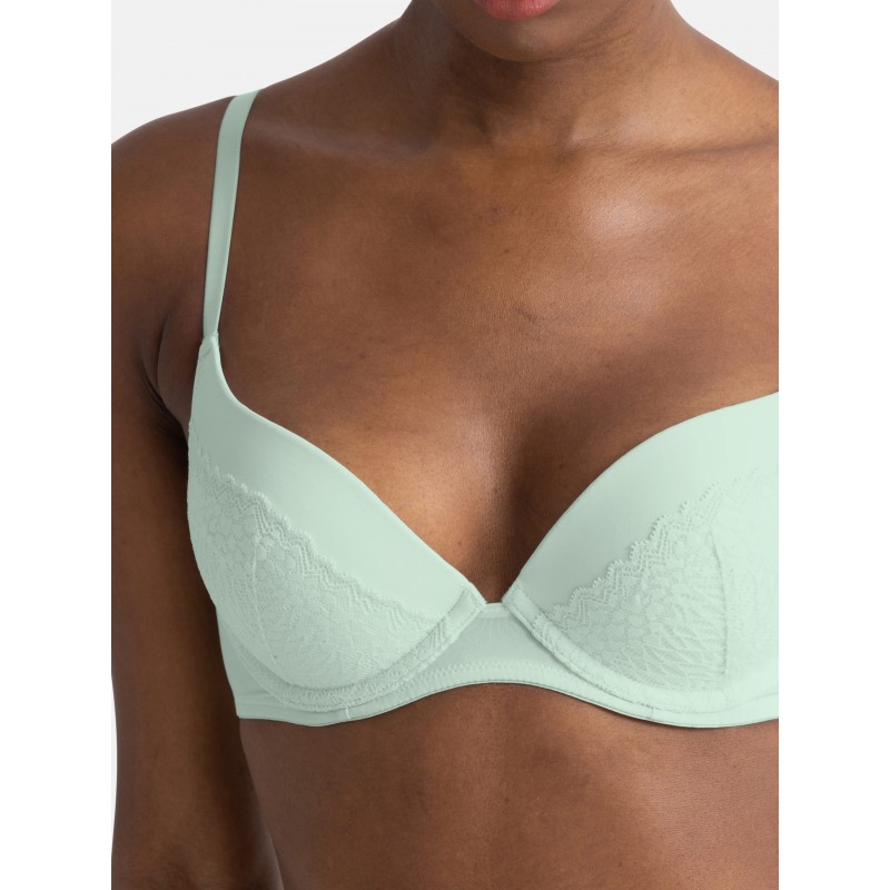 Dorina - Γυναικείο Σουτιέν Push Up Plunge 2pcs Pack Amora-2PP 1+1 Δώρο
