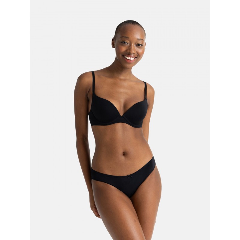 Dorina - Γυναικείο Σουτιέν Push Up Plunge 2pcs Pack Amora-2PP 1+1 Δώρο