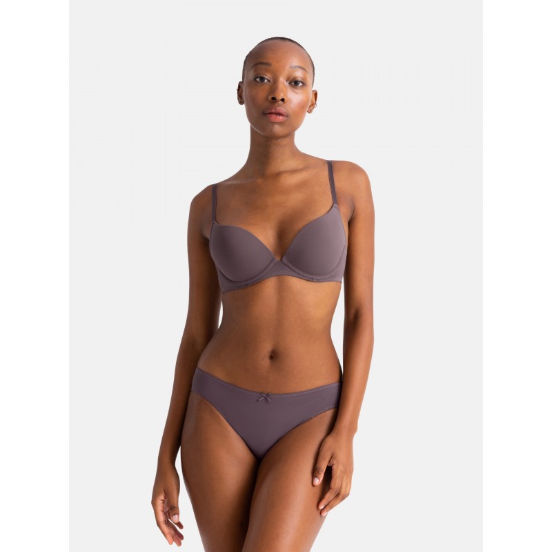 Dorina - Γυναικείο Σουτιέν Amora Push Up Plunge 2pcs Pack 1+1 Δώρο