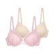 Dorina - Γυναικείο Σουτιέν Imani Demi Light Padded 2pcs PACK 1+1 Δώρο