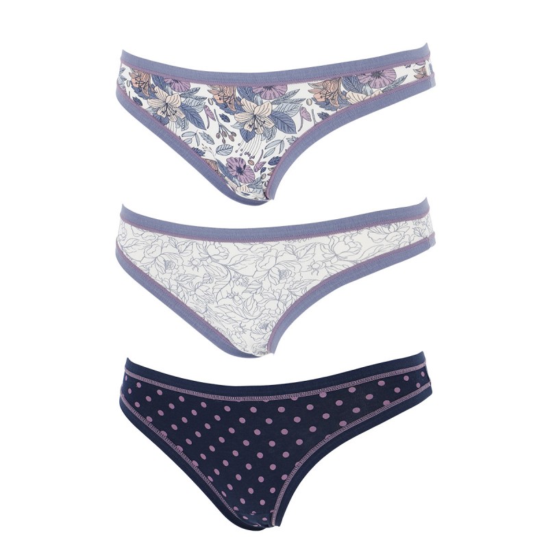 Cotonella - Braziliano Slip Σετ 3 Τεμαχίων - Βαμβακερά