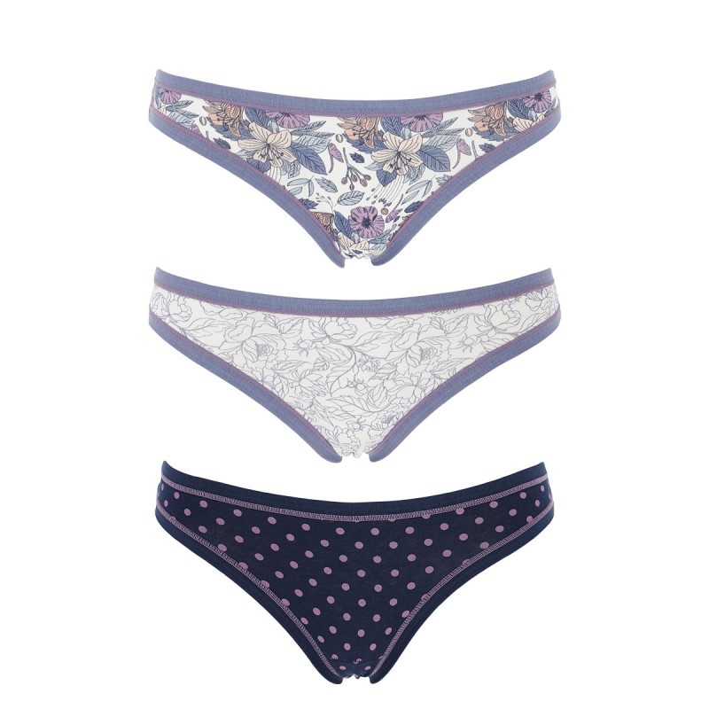 Cotonella - Braziliano Slip Σετ 3 Τεμαχίων - Βαμβακερά