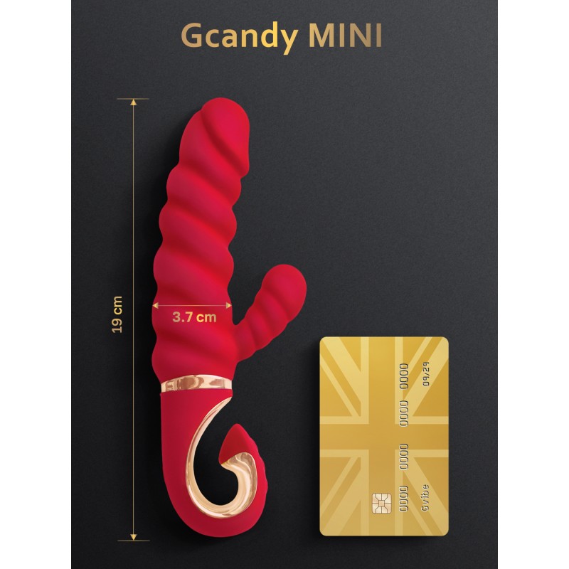 Gvibe - Gcandy Mini a Miniature Rabbit Vibrator With the Twisted Shaft