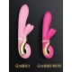 Gvibe - Grabbit Vibrating Dildo Candy Pink